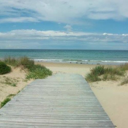 Playa de Berria, Santoña