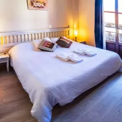 105 habitacion doble twin dos camas balcon hotel rural las solanas escalante cantabria