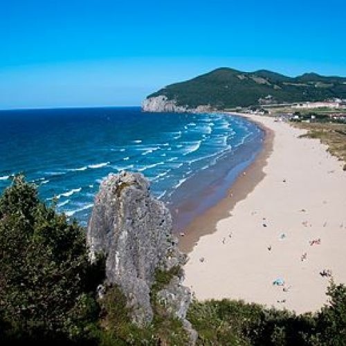 Playa de Berria, Santoña