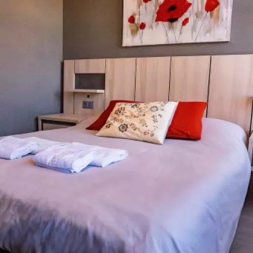 203 habitacion twin cabecero madera hotel rural cantabria