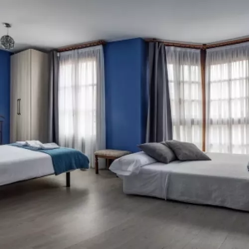 102 habitacion familiar amplia dos camas hotel las solanas escalante