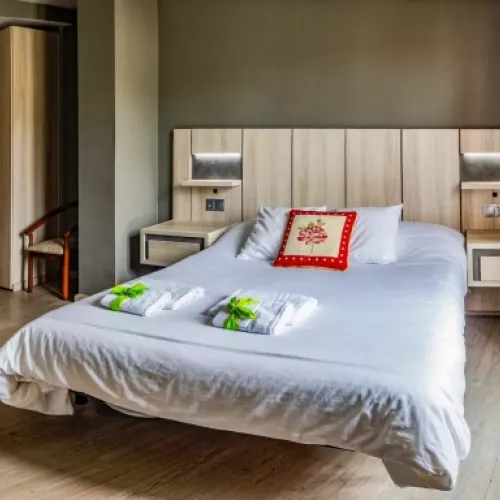 101 cama matrimonio habitacion doble hotel las solanas escalante diseno moderno