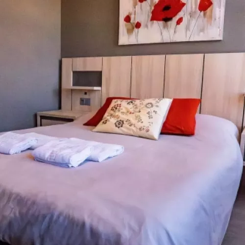 203 habitacion twin cabecero madera hotel rural cantabria