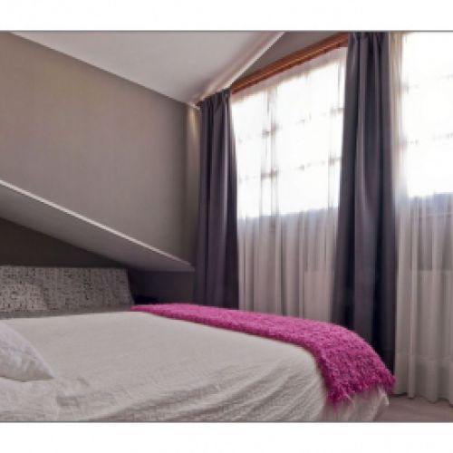 Hotel rural con zona de comedor exterior