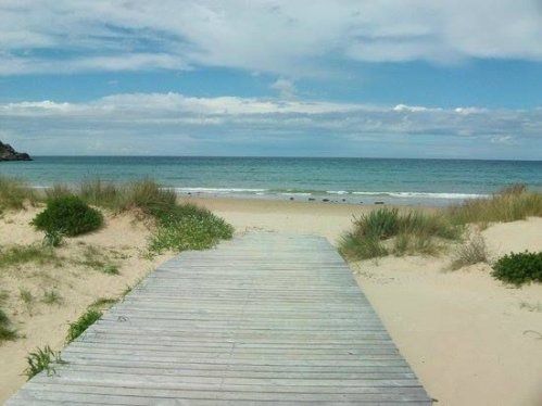Playa de Berria, Santoña
